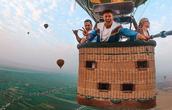 Luxury Hot Air Balloon Riding in Luxor